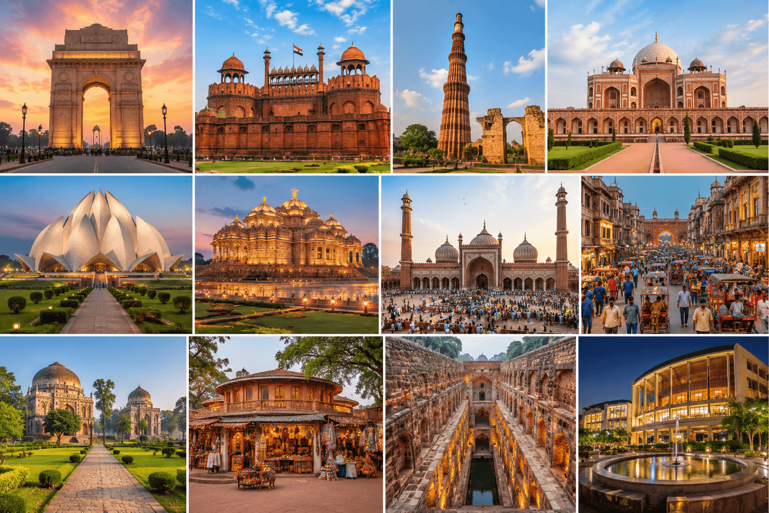 Best Places to Visit in Delhi