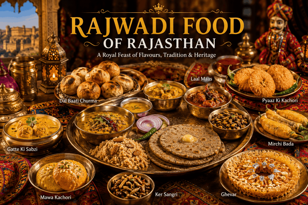 Rajwadi Food of Rajasthan – A Royal Feast of Flavours